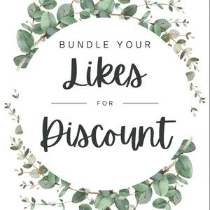 ✨Bundle Likes✨Pay ONE shipping fee✨